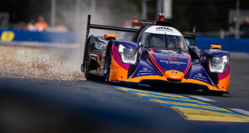  - Vidéo - Une LMP2 dans le gravier, la course ralentie