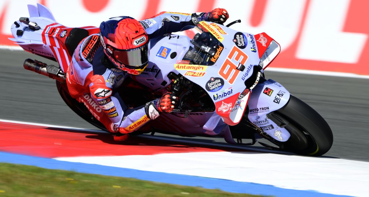 GP des Pays-Bas MotoGP : Marc Marquez réalise une manoeuvre étrange 