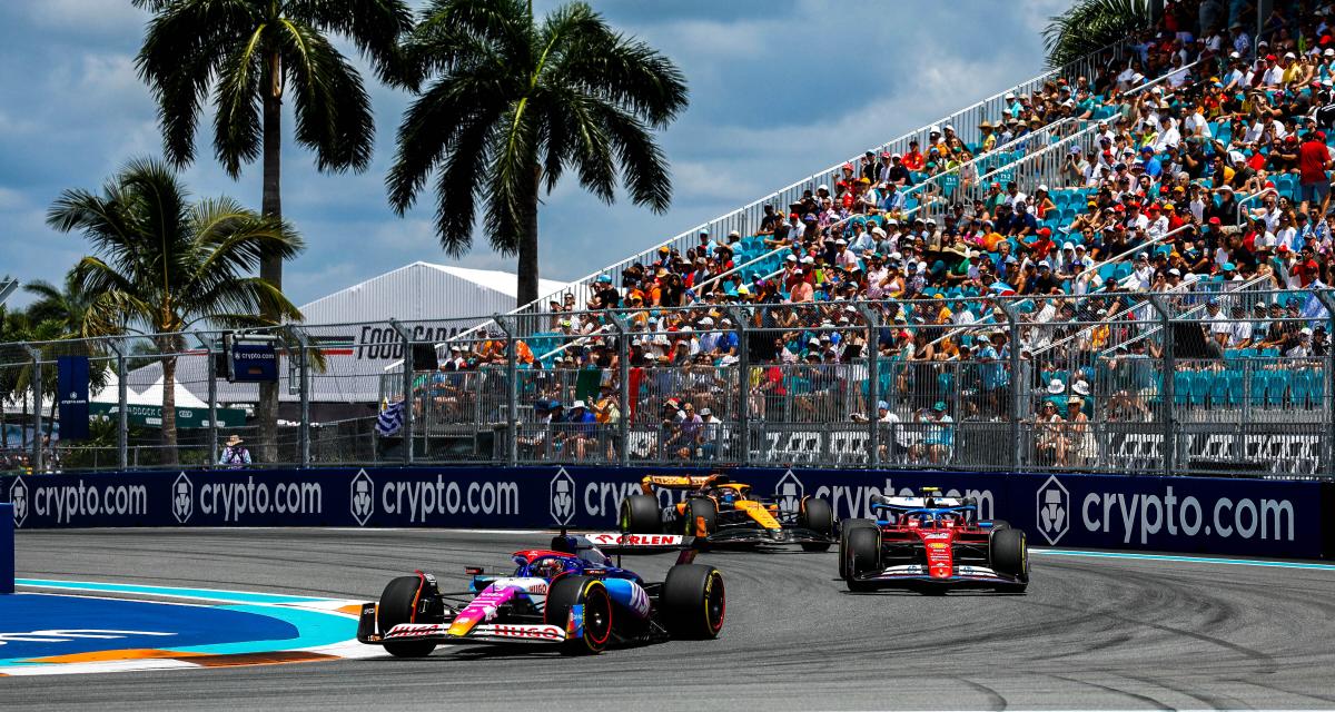 Le GP de Miami garde son épreuve au format sprint
