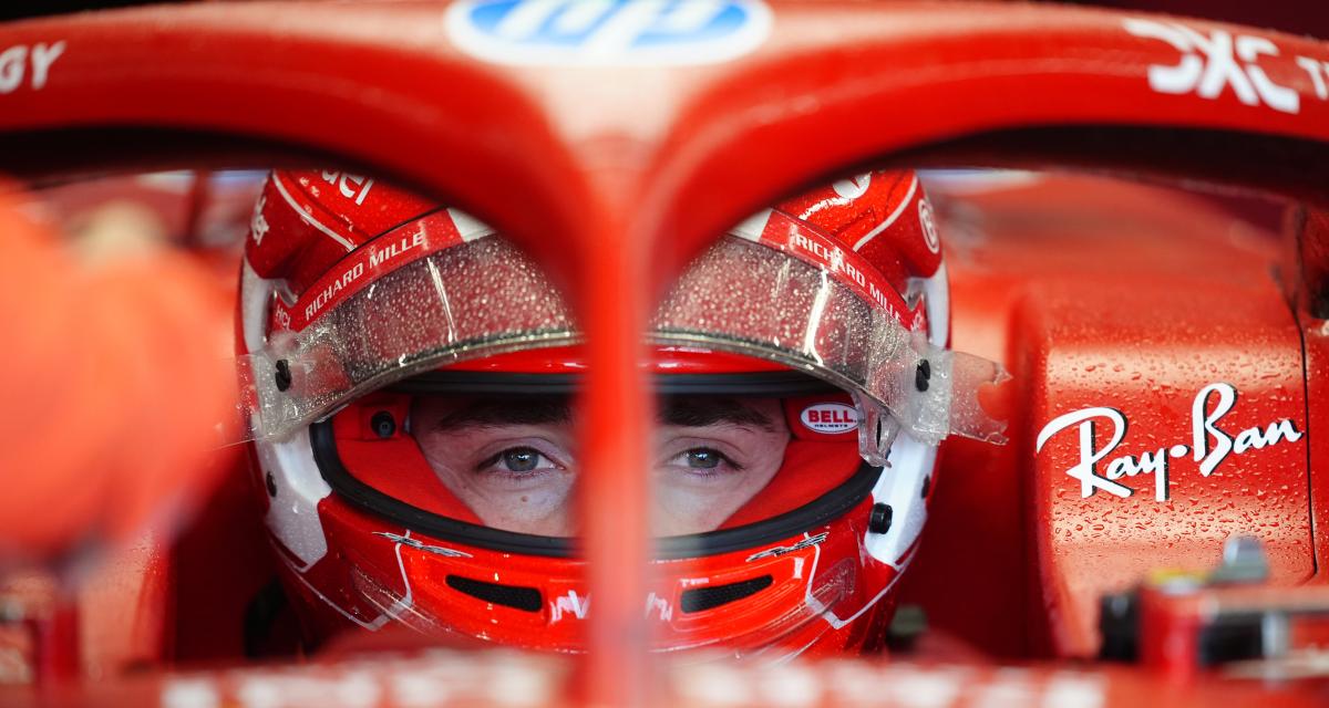 Charles Leclerc satisfait de la pole position, il veut la concrétiser en course