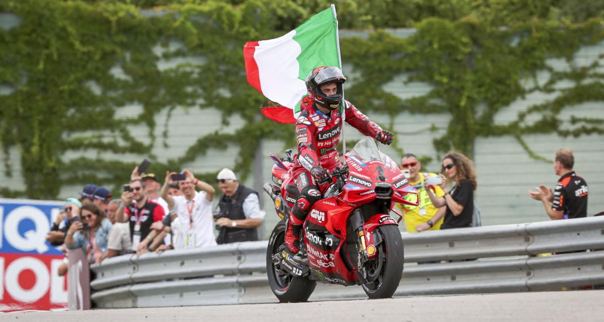 Une nouvelle victoire pour Francesco Bagnaia, en marge du GP de Grande-Bretagne