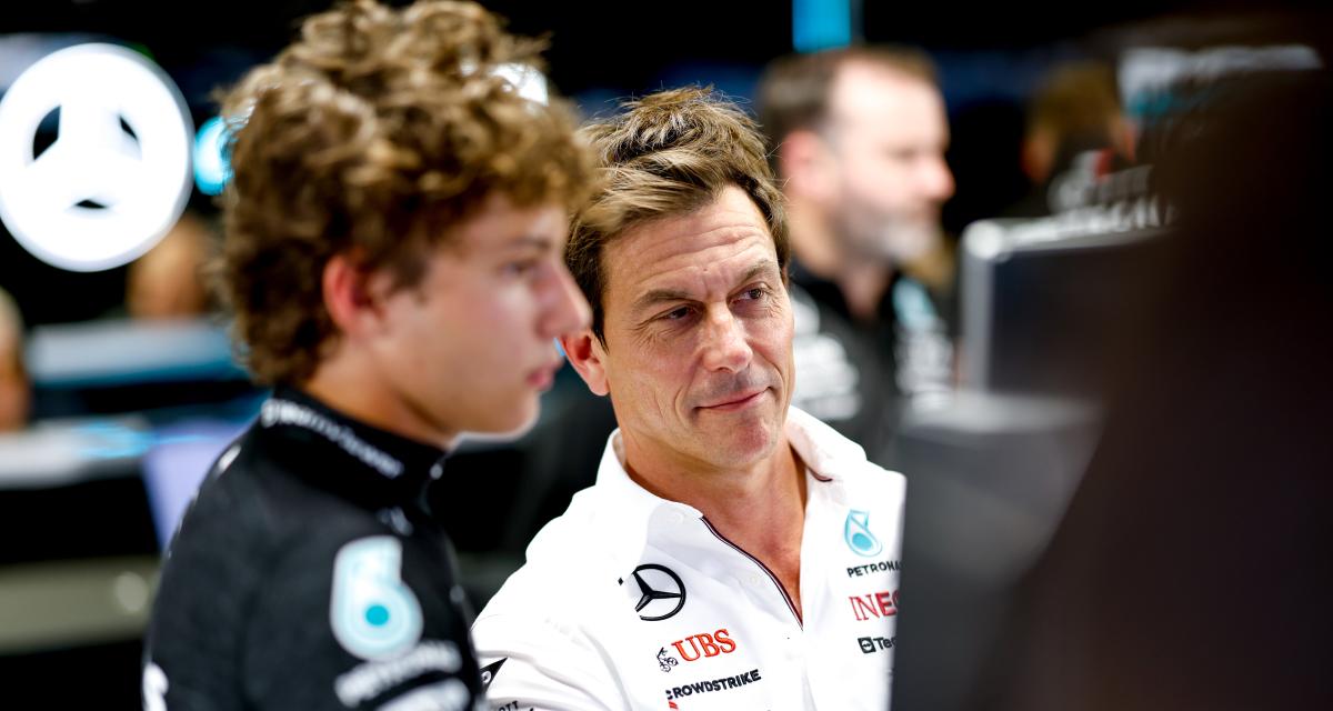 Comment Toto Wolff veut minimiser le risque pris avec Andrea Kimi Antonelli