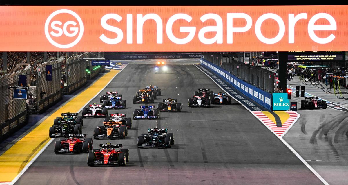 Le programme TV du GP de Singapour de F1, chaînes et horaires en direct