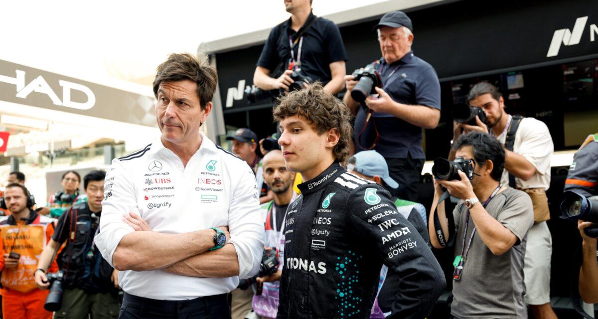 Mercedes : stop pour Kimi Antonelli, Toto Wolff n'en peut plus et le fait savoir