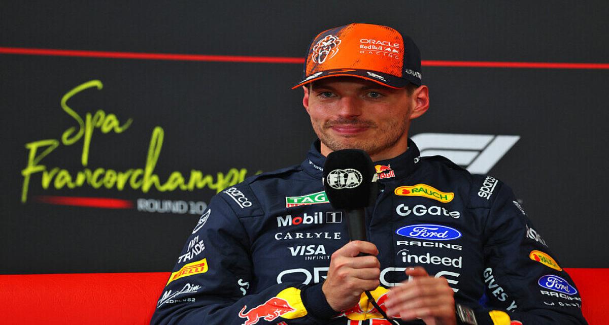 GP de Belgique : « Sans son aspiration, nous aurions été sixièmes », Verstappen remercie Hadjar après les qualifications à Spa