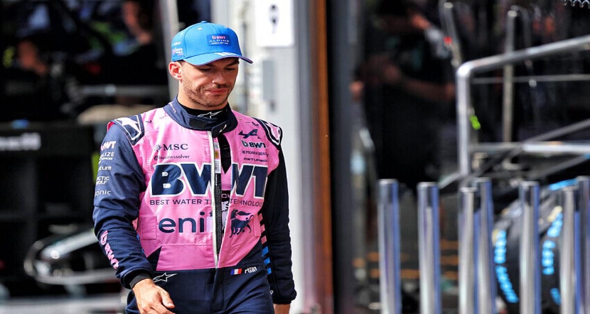 Pierre Gasly dépité après Spa. 