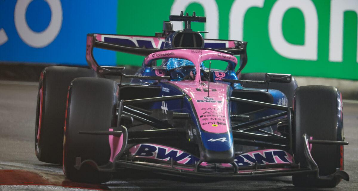 Alpine : Gasly évoque les problèmes de comportement de sa voiture sur le GP de Singapour