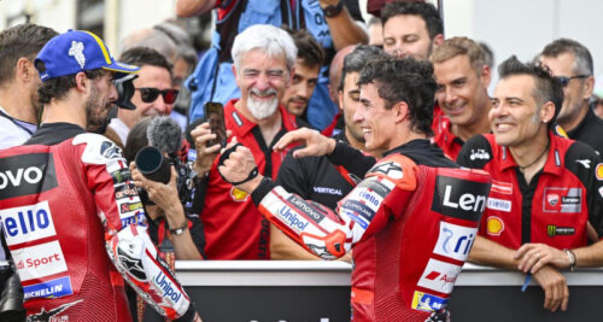 Ducati : la leçon enseignée par Pecco Bagnaia à Marc Márquez, qui a beaucoup appris de l'Italien