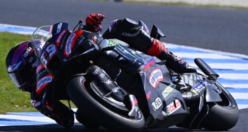 Grand Prix d'Australie : dernier des pilotes Aprilia aux essais, Jorge Martín lâche un aveu inquiétant