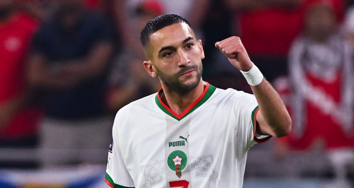 Hakim Ziyech sous les couleurs Marocaines