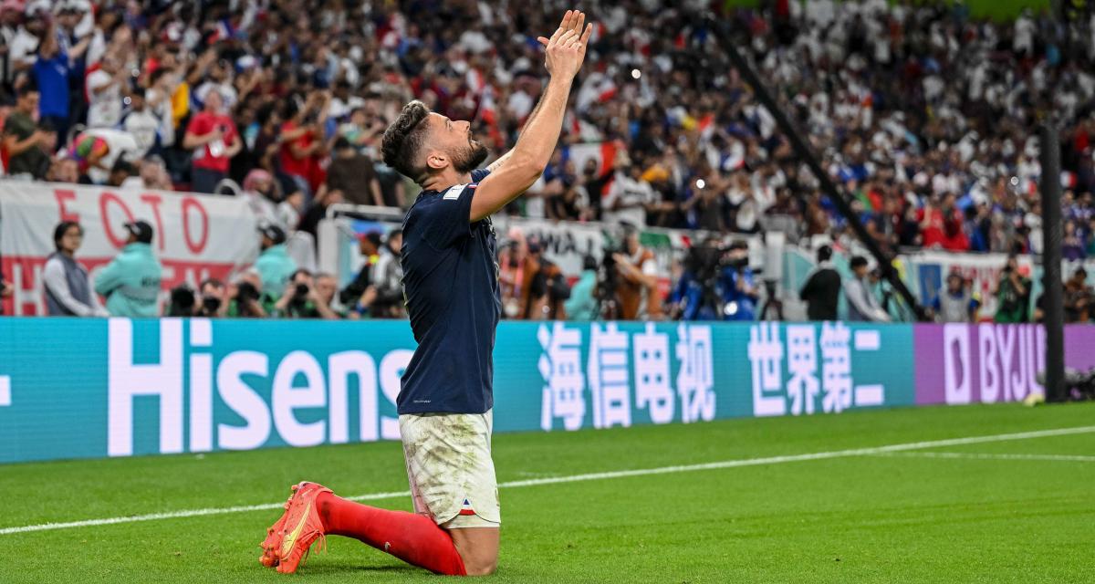 Equipe de France : Olivier Giroud devient le meilleur buteur de l’Histoire des Bleus !