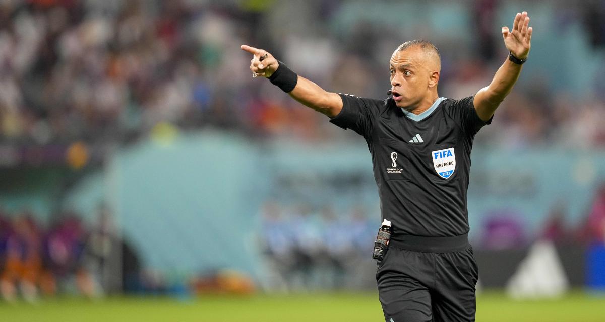 L'arbitre Wilton Sampaio officiera pendant son 4e match au Mondial 2022.