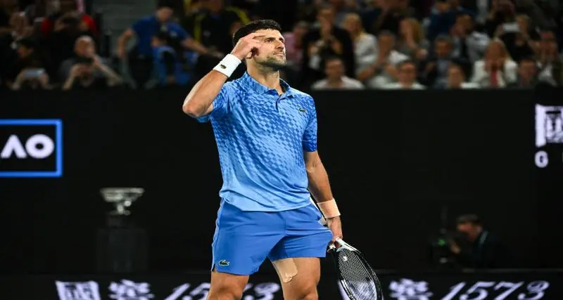  - Open d'Australie : Novak Djokovic a disputé le tournoi avec une déchirure de 3 cm à l'ischio-jambier