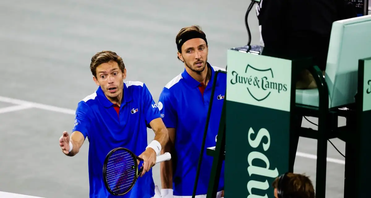 Nicolas Mahut et Arthur Rinderknech