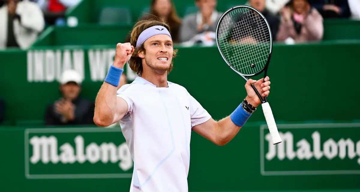 Andrey Rublev remporte le Masters 1000 de Monte-Carlo