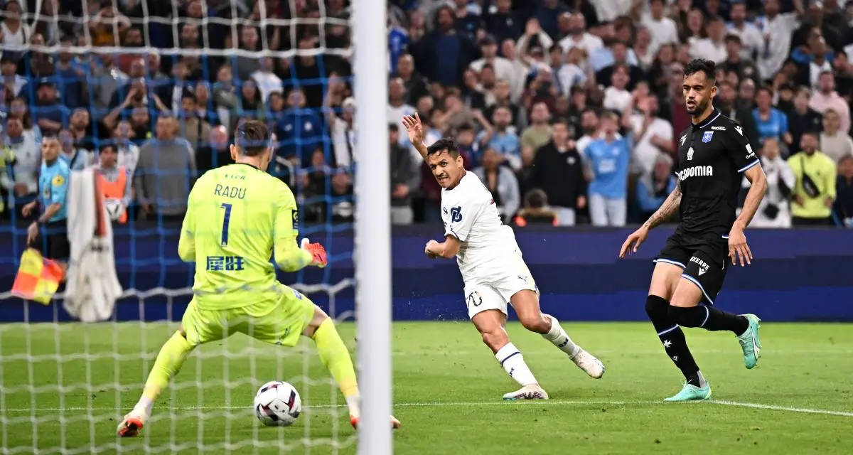 Alexis Sanchez a offert la victoire à l'OM