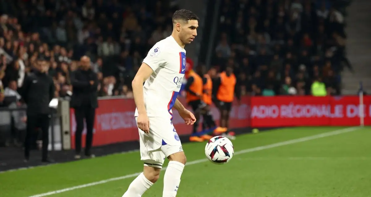 Hakimi est suspendu pour un match