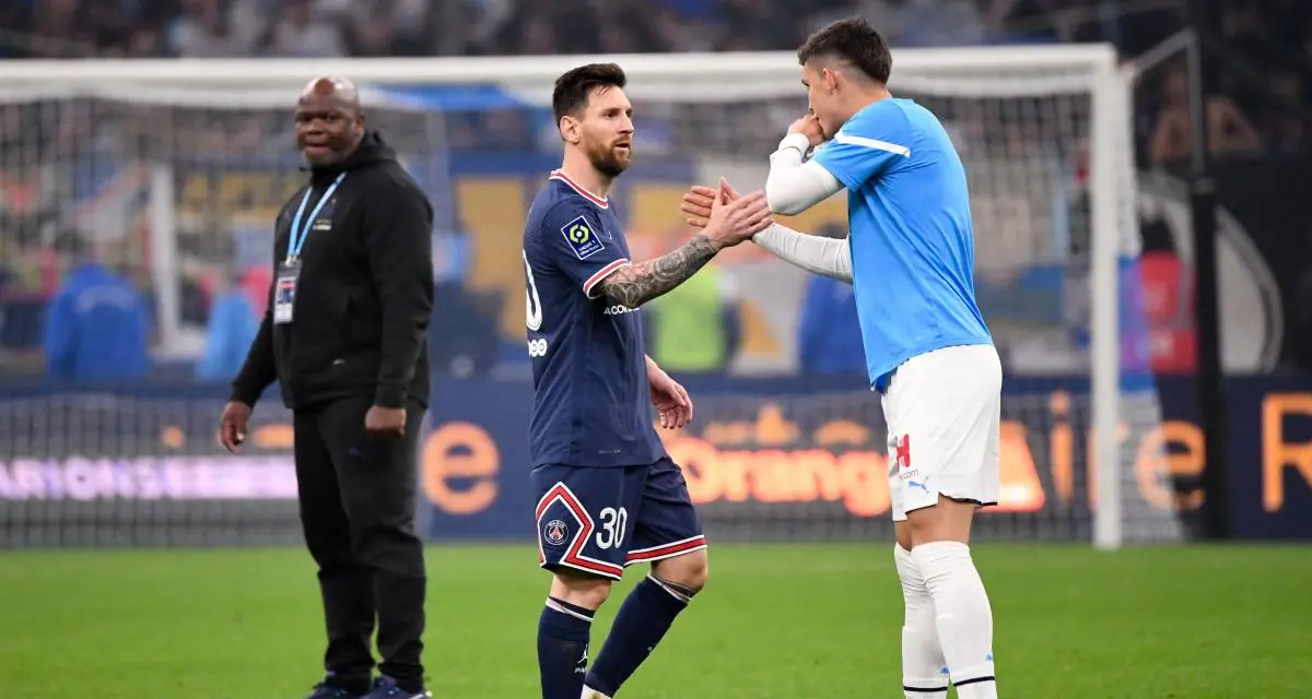 Leo Messi et Leonardo Balerdi