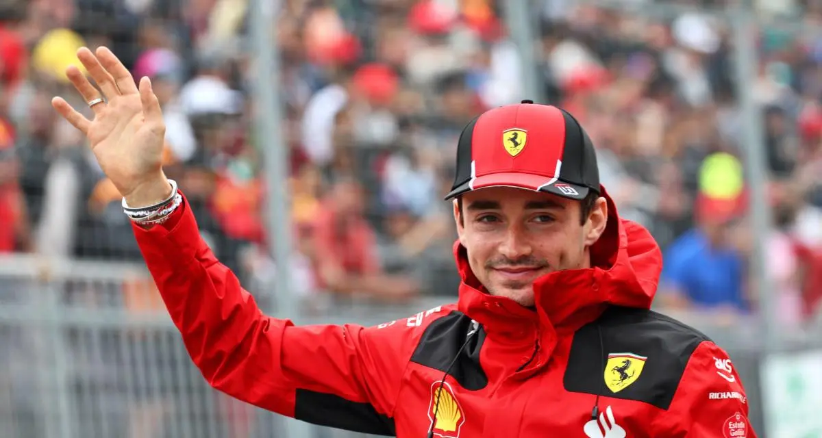 Charles Leclerc, heureux de se retrouver en quatrième position après un week-end difficile