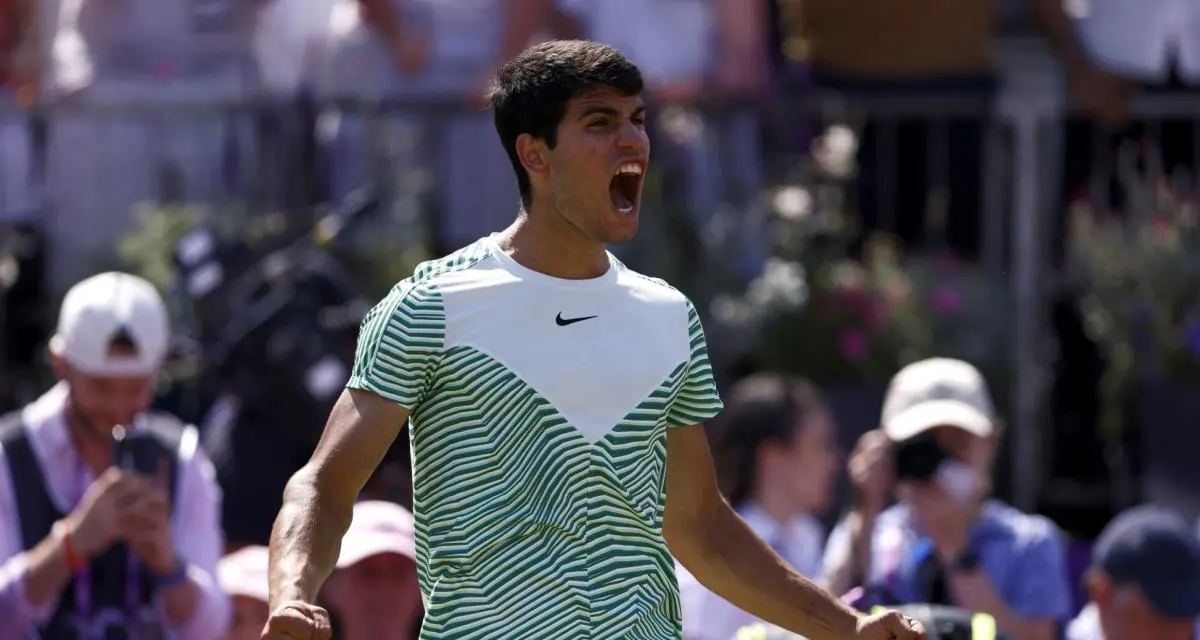 Wimbledon : un danger, aperçu au Queen's, pourrait guetter Carlos Alcaraz 