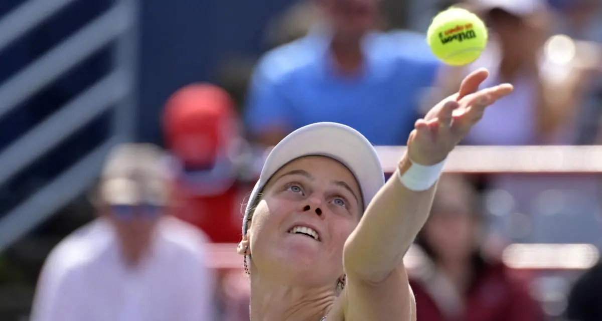 WTA : Samsonova continue de surprendre et va en finale à Montréal