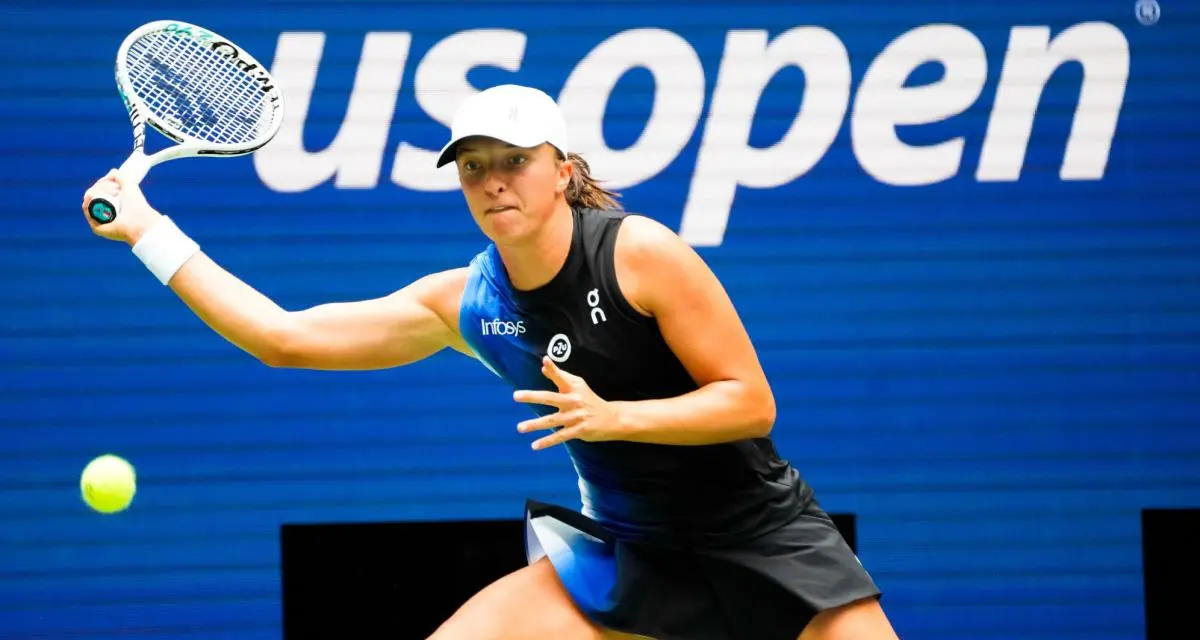 US Open : Iga Swiatek expéditive face à Rebecca Peterson