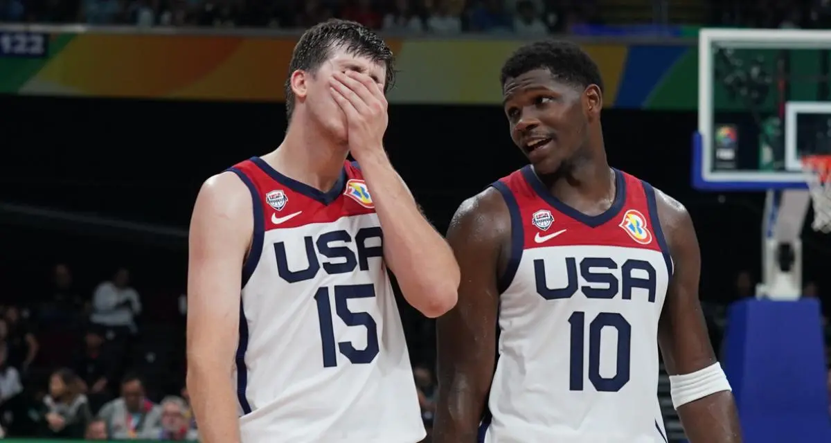Classement FIBA : Malgré leur débâcle, les Etats-Unis repassent en tête