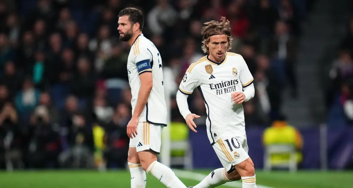 Nacho Fernandez et Luka Modric