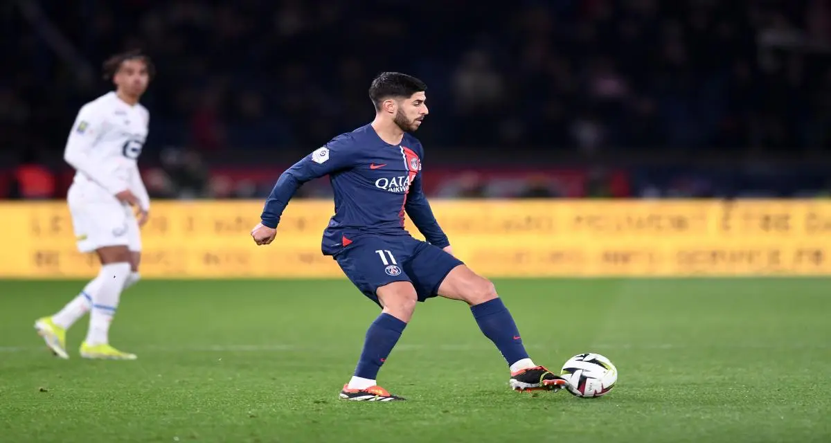 Marco Asensio face à Lille