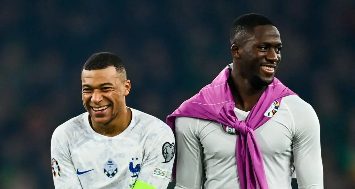 Kylian Mbappé et Ibrahima Konaté