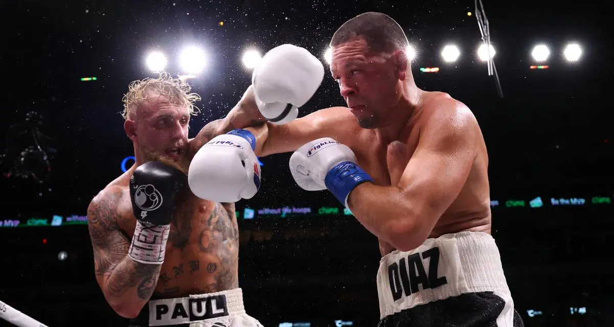 Jake Paul et Nate Diaz