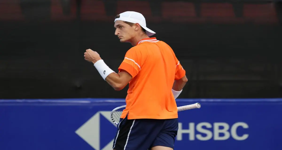 Terence Atmane au tournoi d'Acapulco