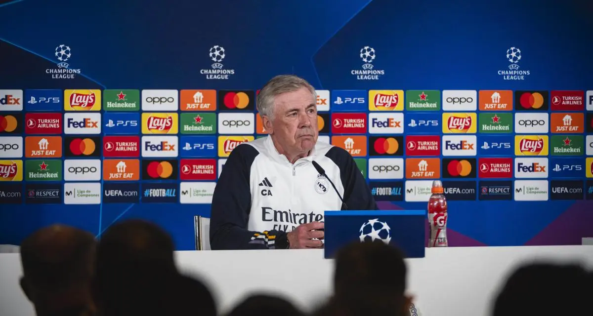 Carlo Ancelotti, entraîneur du Real Madrid