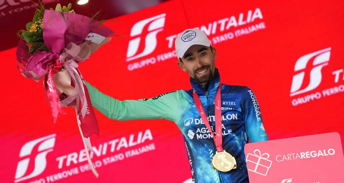 Valentin Paret-Peintre a remporté la 10e étape du Giro