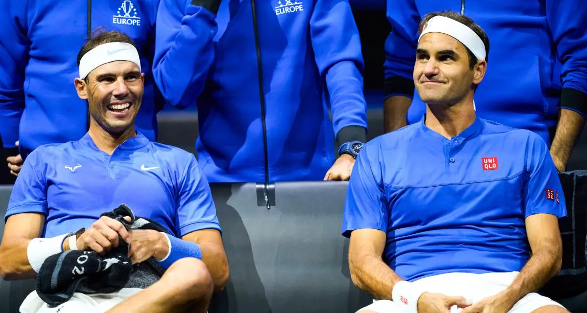 Rafael Nadal et Roger Federer
