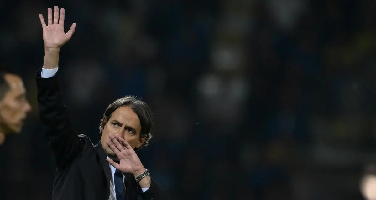 Simone Inzaghi, entraîneur de l'Inter Milan