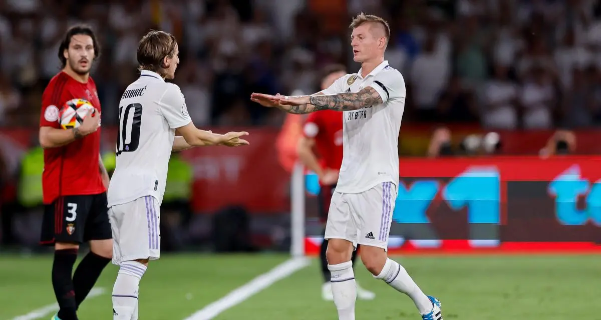 Luka Modric et Toni Kroos