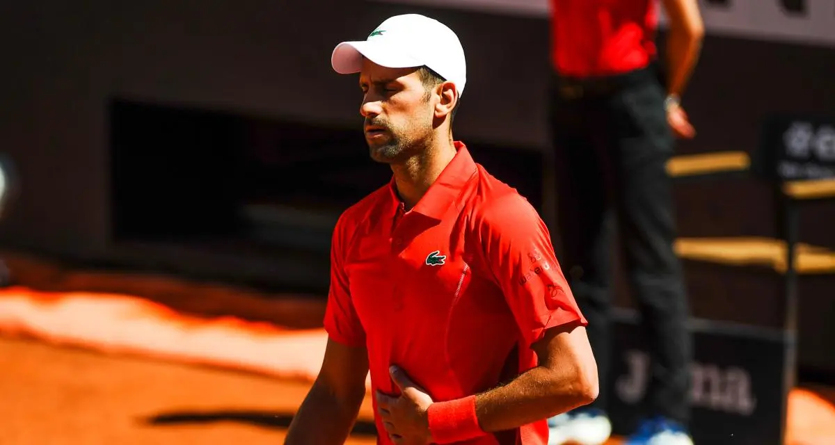 Genève : l'image assez dingue de Djokovic en train de trembler en plein match 