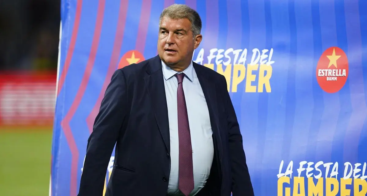 Joan Laporta, président du FC Barcelone