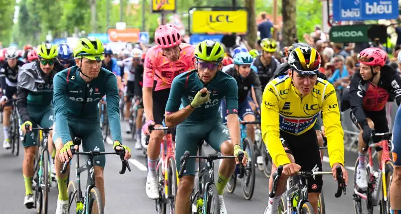  - Critérium du Dauphiné : l’image dingue d’un Français, le nez en sang sans même avoir chuté 