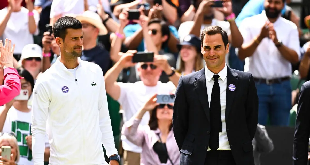 Tennis : l'hommage touchant de Federer à Djokovic, avec une phrase forte 