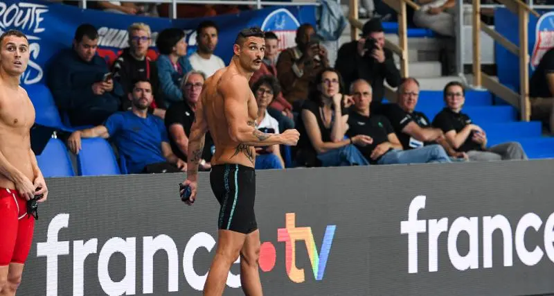  - Natation : Florent Manaudou frappe un immense coup sur 50m nage libre