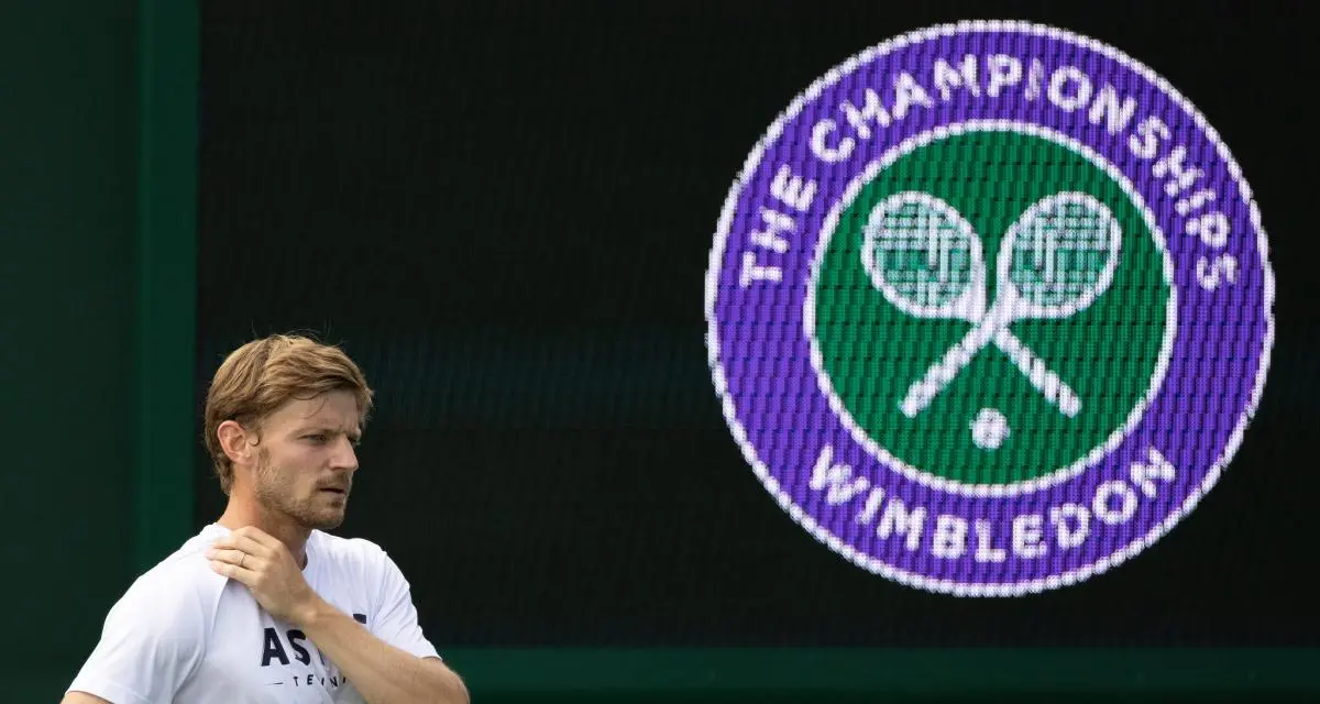 David Goffin à Wimbledon