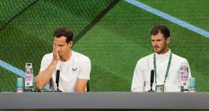 Wimbledon : Andy Murray fond en larmes après son élimination en double avec son frère