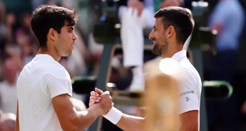  - Wimbledon : Alcaraz dévoile les propos qu'a tenu Djokovic envers lui au moment de leur accolade au filet