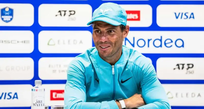  - Bastad : Nadal s'est exprimé tout sourire après sa victoire dans la douleur