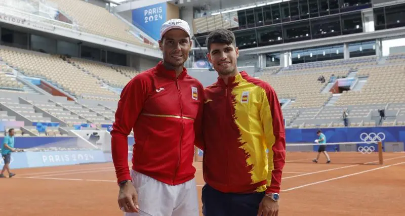  - Tennis : Nadal a fait son grand retour Porte d’Auteuil, accompagné d’Alcaraz