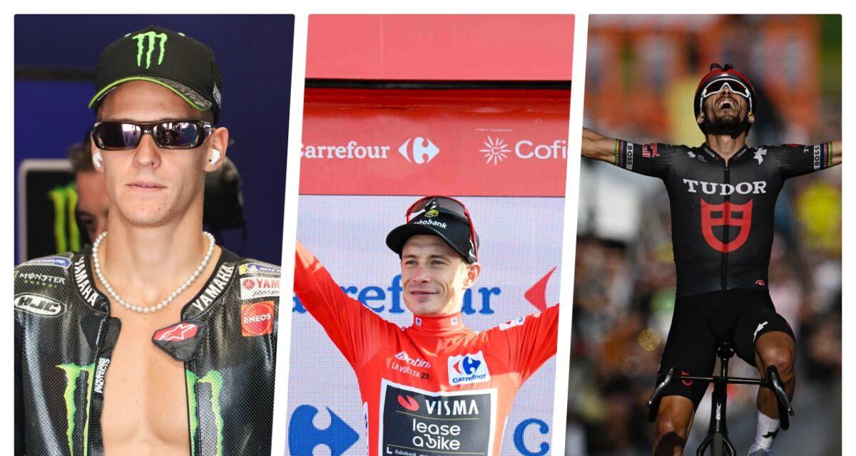 Quartararo a pris soin de sa sécurité, Vingegaard évoque un vol sur la Vuelta, ... Toutes les infos sports du jour !