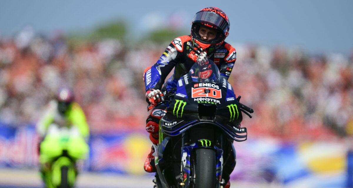 MotoGP : Quartararo furieux, le Français enrage contre le V4 de Yamaha
