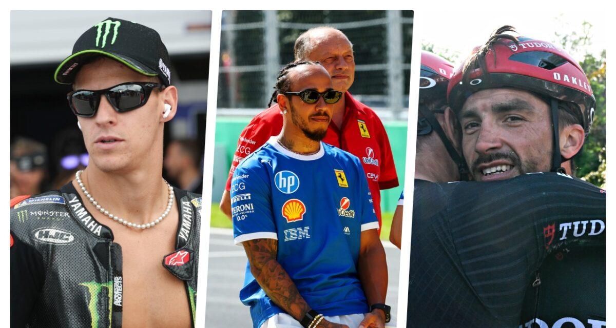Quartararo furieux contre Yamaha, Ferrari sous une immense pression, ... Toutes les infos sports du jour !